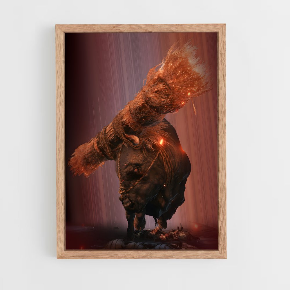 Poster La Montée Équestre – affiche Sekiro (vue 4)